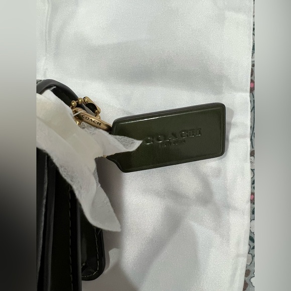 New! MINT CONDITION COACH Tabby Shoulder Bag 20 Spazzolato leather - Picture 5 of 12